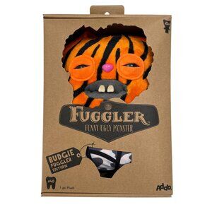 New in Box Budgie Fuggler Rabid Rabbit Tiger Print Fleece #40